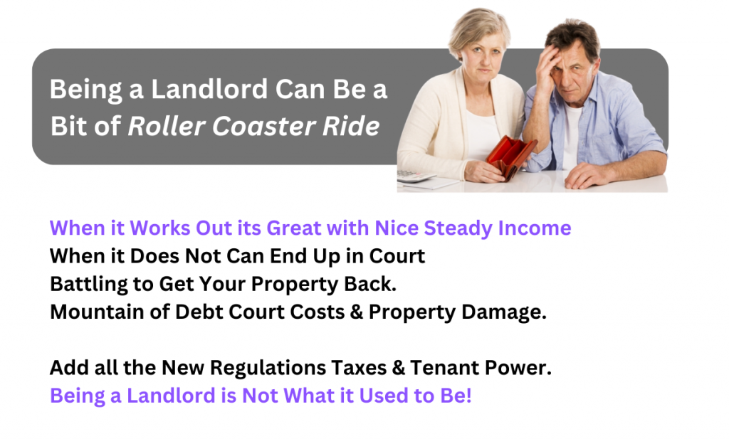 Being a landlord can be a bit of a roller coaster ride. Landlord Lifestyle